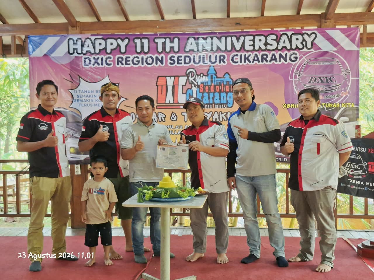 ANNIVERSARY KE-11 DXIC REGION SEDULUR CIKARANG